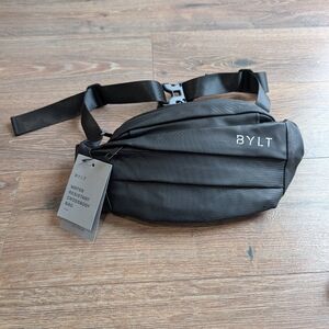 BYLT Water Resistant Crossbody Belt Bag Black NWT Commute Travel